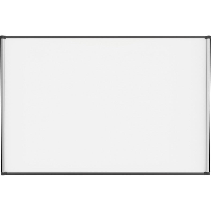 Lorell Magnetic Dry-erase Board - 72" (6 ft) Width x 48" (4 ft) Height - Aluminum Steel Frame - Rectangle - Magnetic - Marker Tray - 1 Each