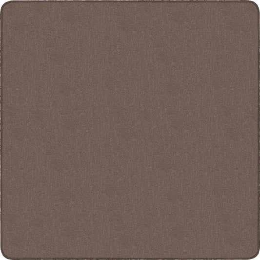 Flagship Carpets Classic Solid Color 12' Square Rug - Floor Rug - Classic, Traditional - 12 ft Length x 12 ft Width - Square - Almond - Nylon