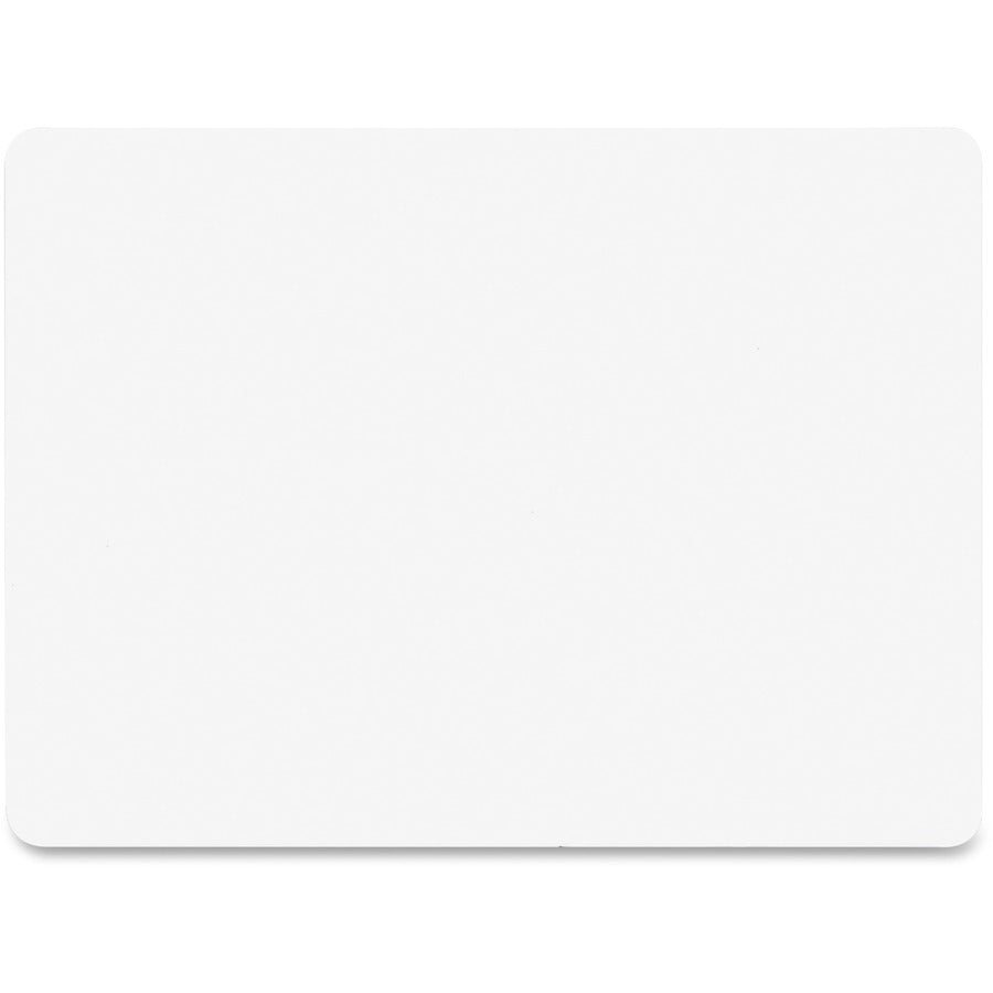 Flipside Unframed Mini Dry Erase Board - 5" (0.4 ft) Width x 7" (0.6 ft) Height - White Surface - Rectangle - 1 Each