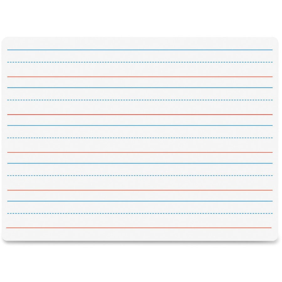 Flipside Double-sided Dry Erase Board - 9" (0.8 ft) Width x 12" (1 ft) Height - White Surface - Rectangle - 1 Each