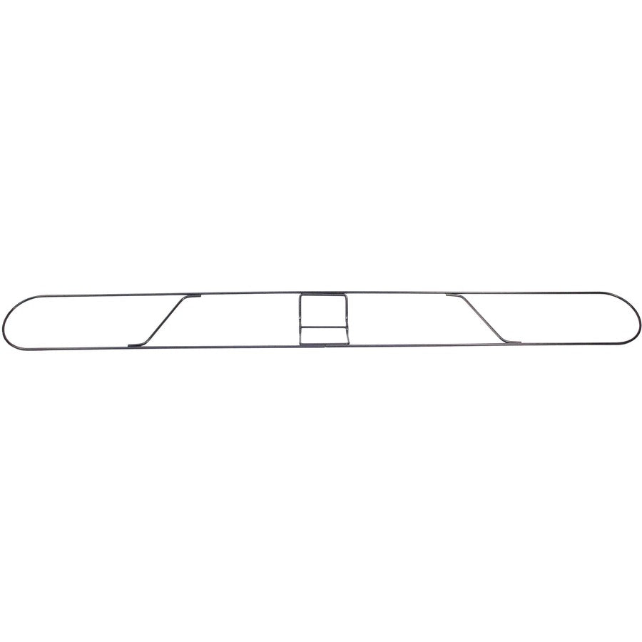 Genuine Joe Clip-on Long Dust Mop Frame - Rust Resistant, Clip, Galvanized - Metallic - 1 Each