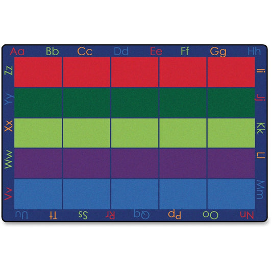 Carpets for Kids, Premium Colorful Spaces Seating Rug - 108" Length x 72" Width - Rectangle - Assorted