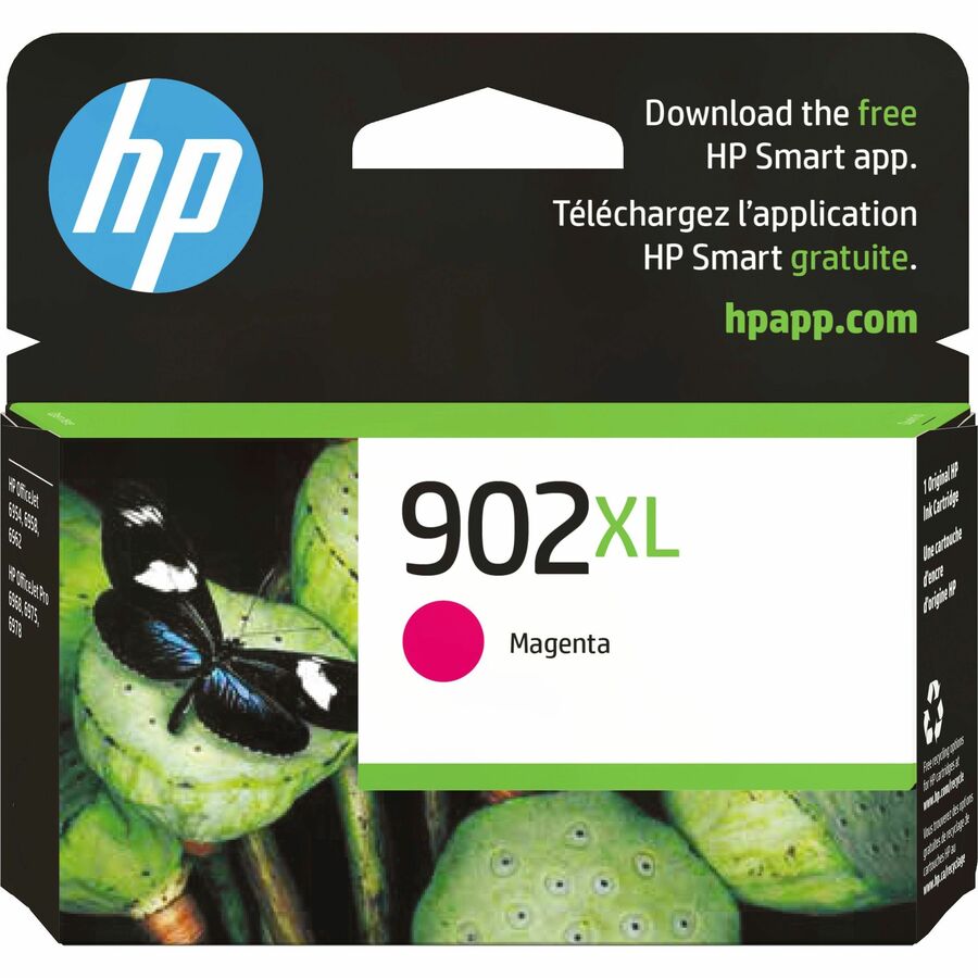 HP 902XL Original High Yield Inkjet Ink Cartridge - Magenta - 1 Each - 8.5 mL - 750 Pages