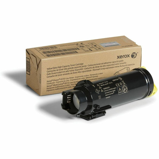 Xerox Original Extra High Yield Laser Toner Cartridge - Yellow - 1 Each - 4300 Pages