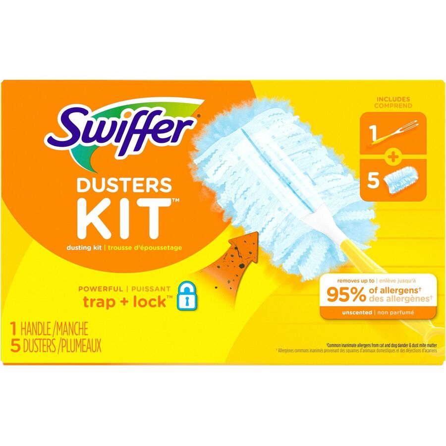 Swiffer Unscented Duster Kit - Blue, Yellow - 1 Kit