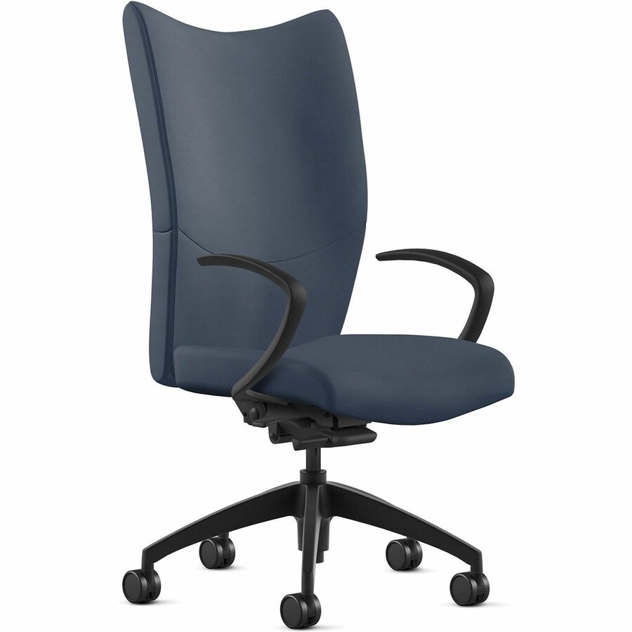 9 to 5 Seating High-Back Conference & Management - Baltic Seat Color - Leather Seat Material - Baltic Back Color - Leather Back Material - High Back - 5-star Base - 1 Each