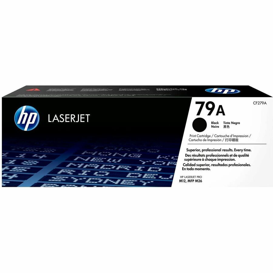HP 79A Original Laser Toner Cartridge - Black - 1 Each