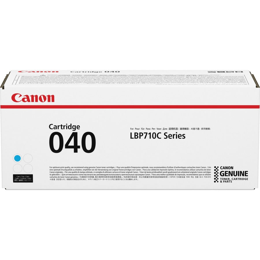 Canon Original Laser Toner Cartridge - Cyan - 1 Each - 5400 Pages