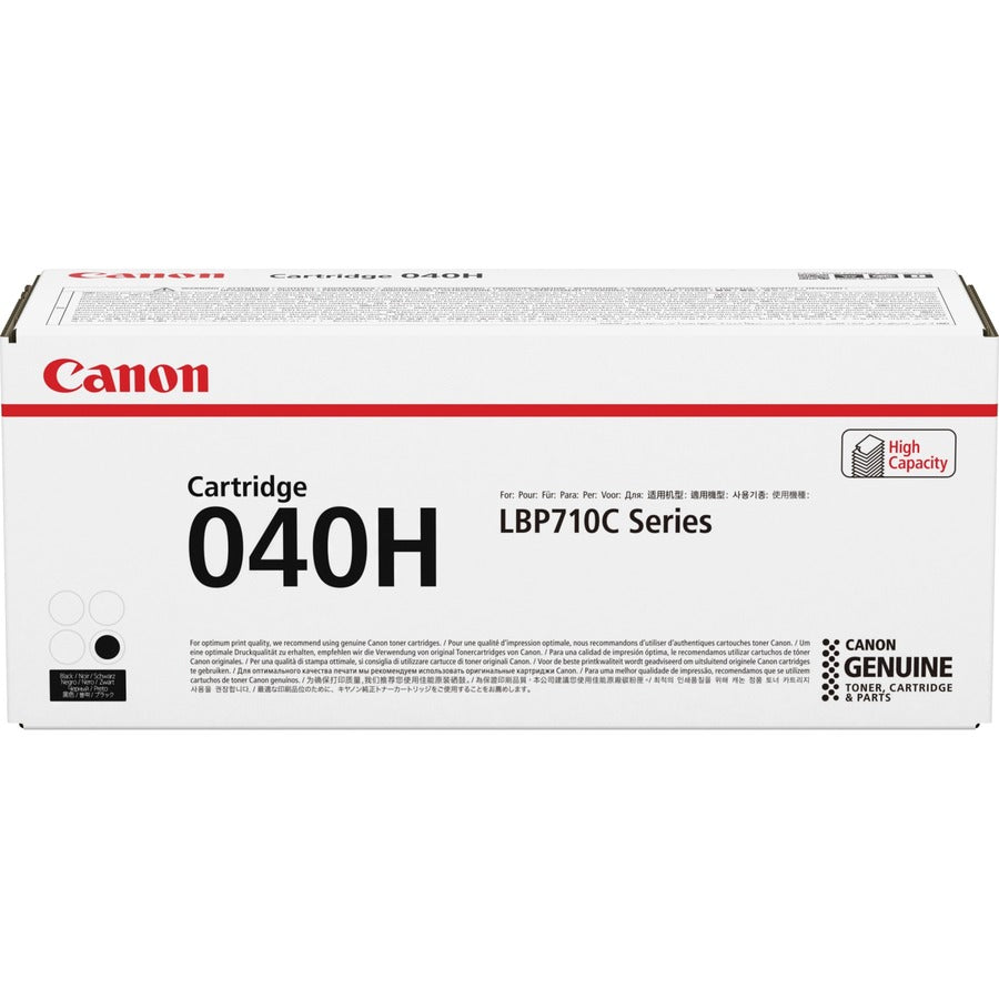 Canon Original High Yield Laser Toner Cartridge - Black - 1 Each - 12500 Pages