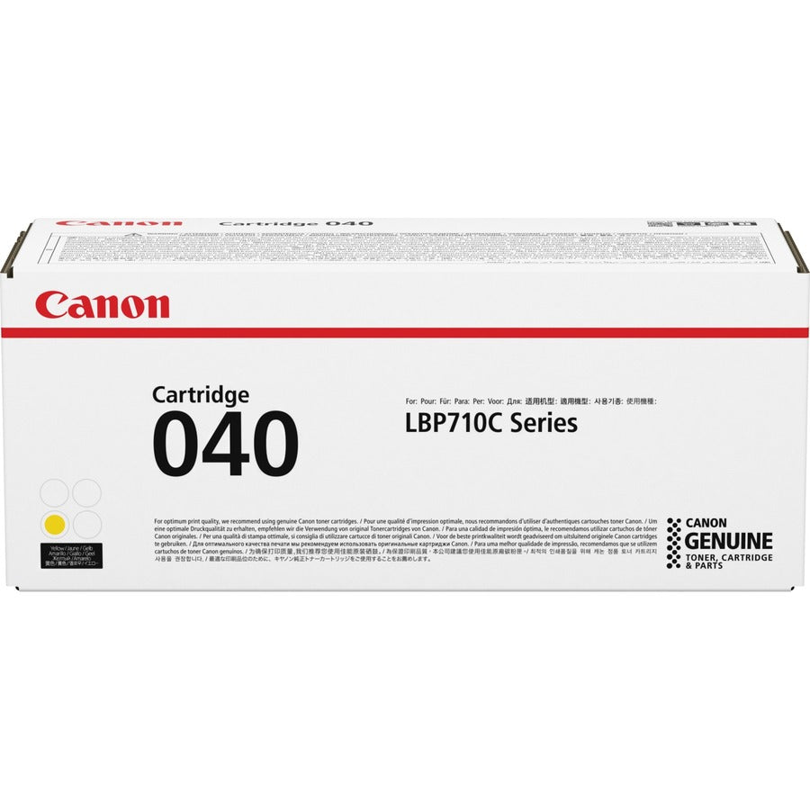Canon Original Laser Toner Cartridge - Yellow - 1 Each - 5400 Pages