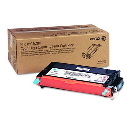 106R01392 High-Yield Toner, 5,900 Page-Yield, Cyan