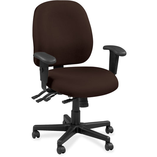 Eurotech Executive Chair - Canyon Nightfall - Vinyl, Fabric - 1 Each