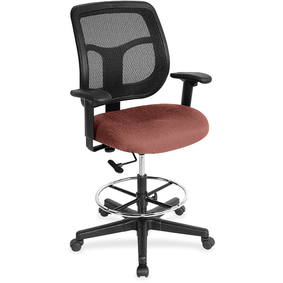 Eurotech Utility Stool - Dillon Cordovan - Vinyl - 1 Each
