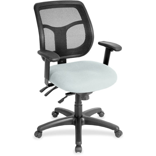 Eurotech Task Chair - Breezy Seat Color - Fabric, Vinyl Seat Material - Castillo Breezy - 1 Each