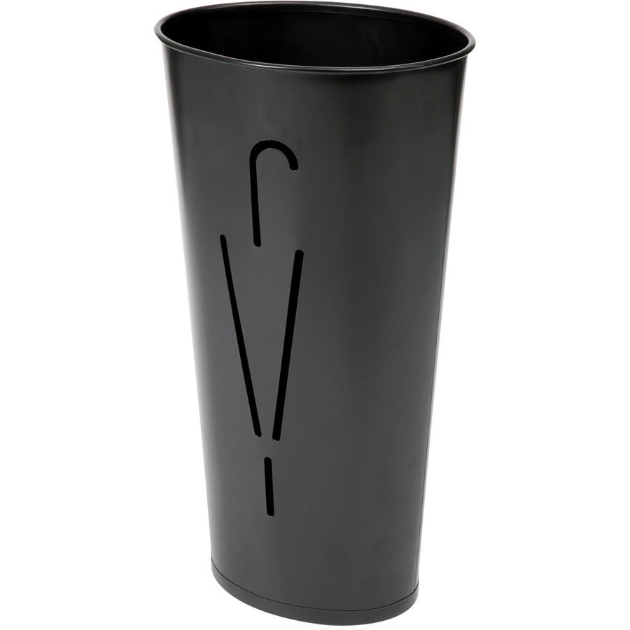 Alba Umbrella Holder - Steel - Black - Sturdy - 1 Each