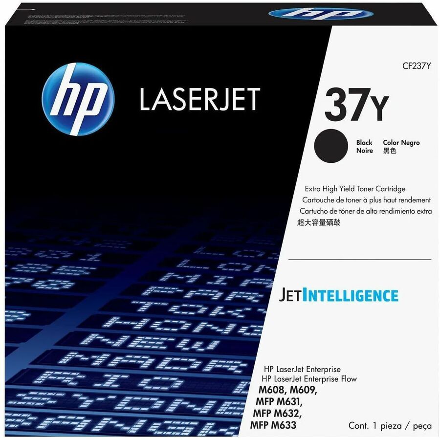 HP 37Y (CF237Y) Original Extra High Yield Laser Toner Cartridge - Black - 1 Each - 41000 Pages