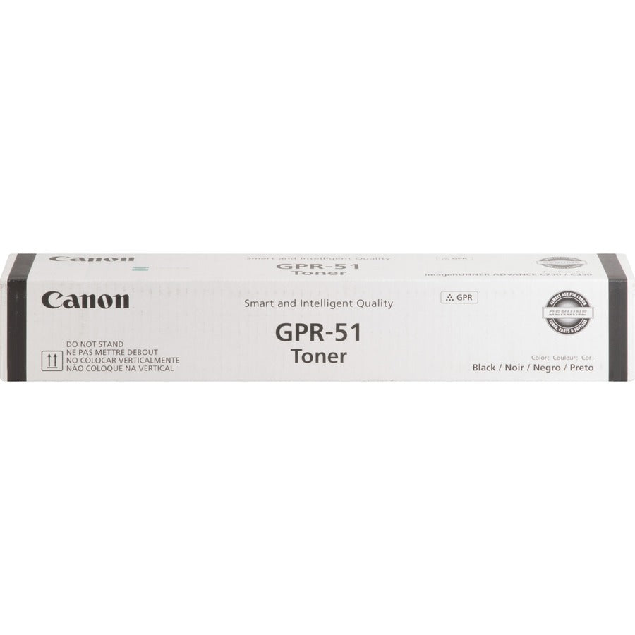 Canon GPR-51 Original Laser Toner Cartridge - Black - 1 Each - 19000 Pages