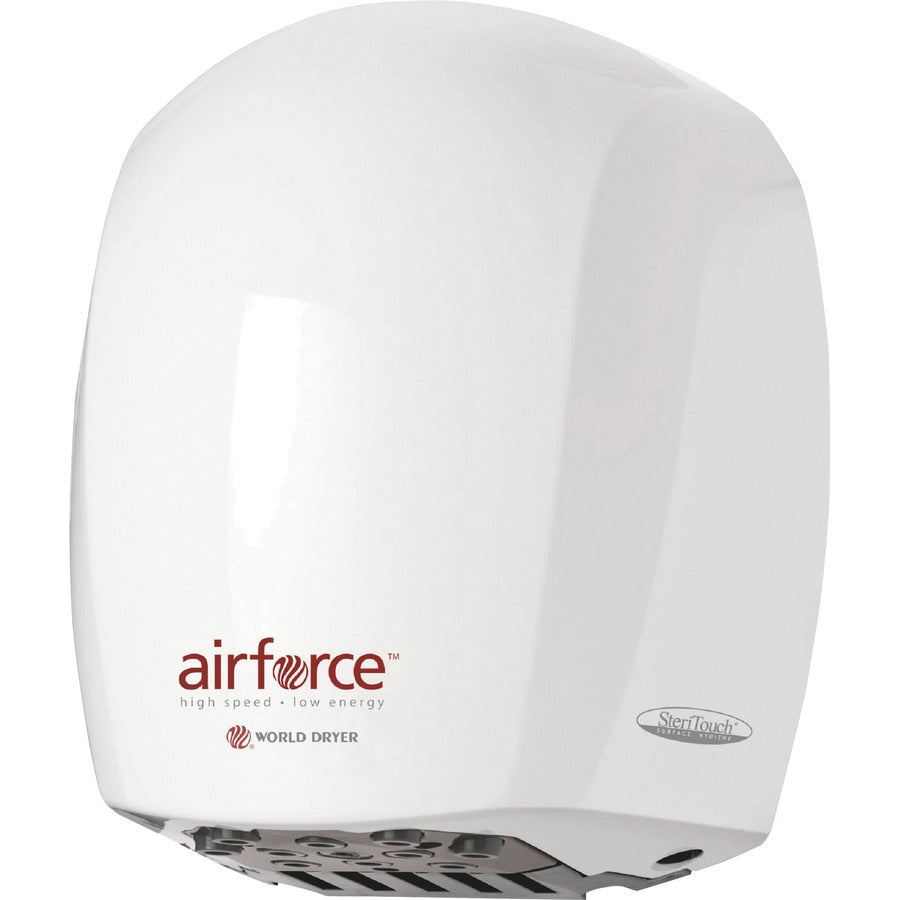 World Dryer Airforce High-Speed Hand Dryer - Aluminum