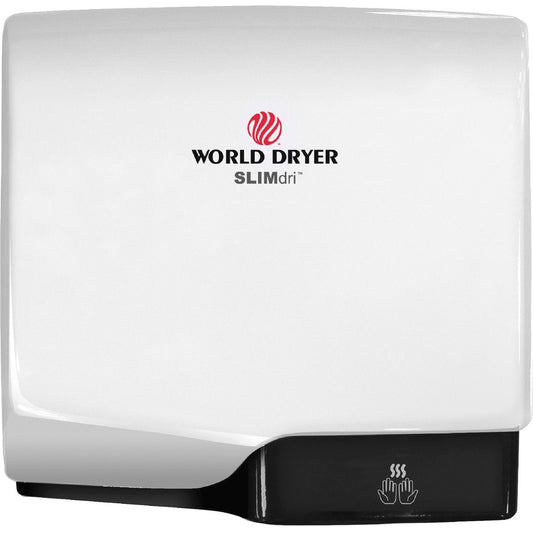 World Dryer SLIMdri Automatic Hand Dryer - Aluminum