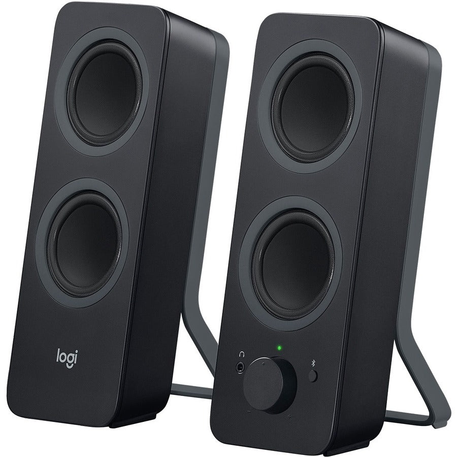 Logitech Z207 Bluetooth Speaker System - 5 W RMS - Black - 1 Set