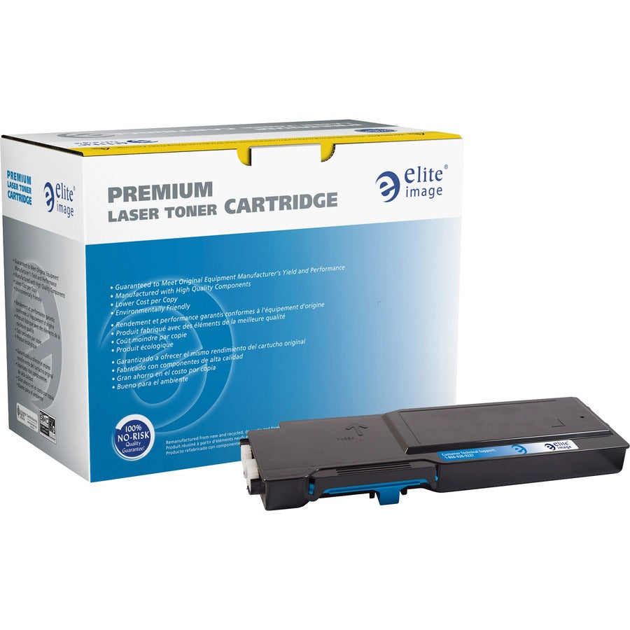 Elite Image High Yield Laser Toner Cartridge - Cyan - 1 Each - 4000 Pages
