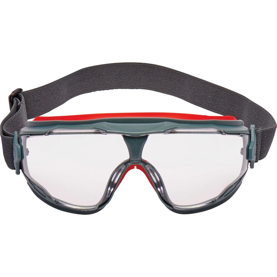 3M GoggleGear 500 Series Scotchgard Anti-Fog Goggles - Recommended for: Eye - Splash, Ultraviolet Protection - Gray - Anti-fog, Durable - 10 / Carton