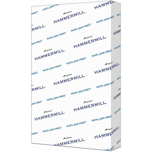 Hammermill Copy Plus Paper - White - 92 Brightness - Legal - 8 1/2" x 14" - 20 lb Basis Weight - Sustainable Forestry Initiative (SFI) - Acid-free, Quick Drying, ColorLok Technology, Jam-free, Archival-safe - White - 500 Sheets - 500 / Ream