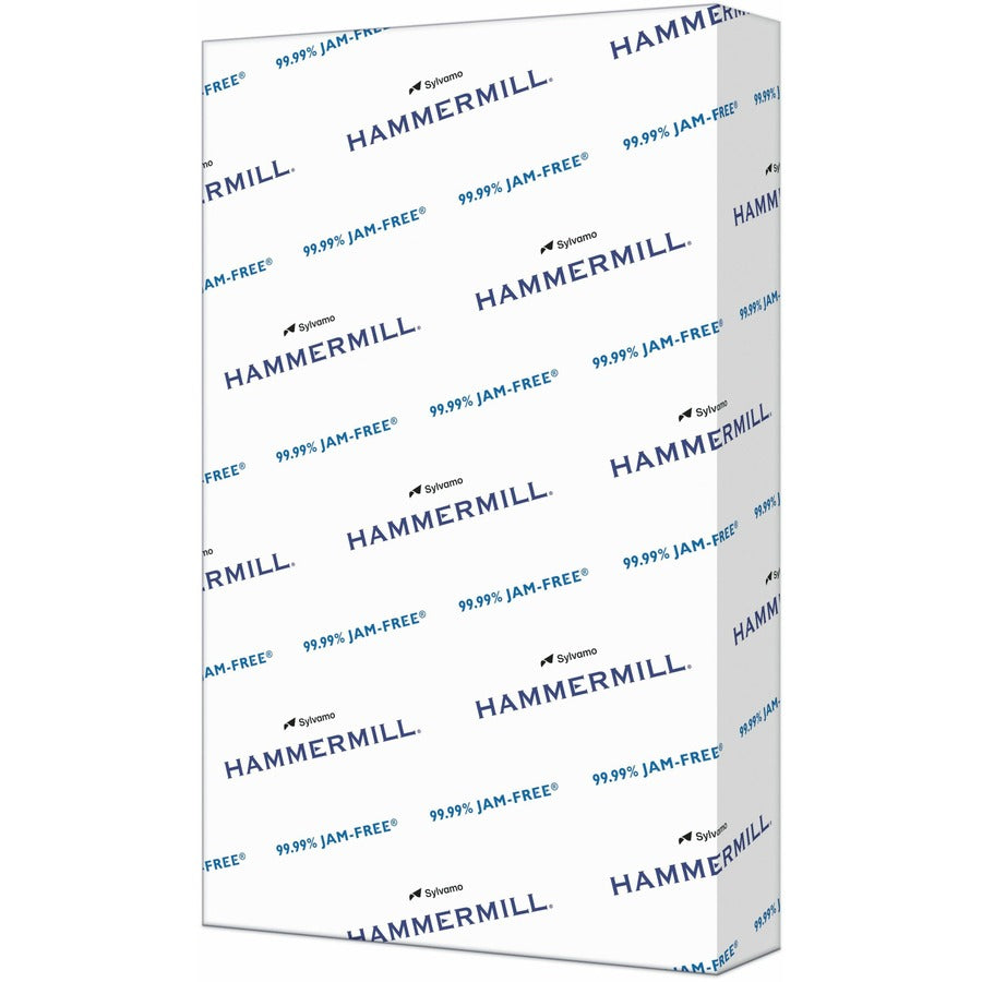Hammermill Copy Plus Paper - White - 92 Brightness - Legal - 8 1/2" x 14" - 20 lb Basis Weight - Sustainable Forestry Initiative (SFI) - Acid-free, Quick Drying, ColorLok Technology, Jam-free, Archival-safe - White - 500 Sheets - 500 / Ream