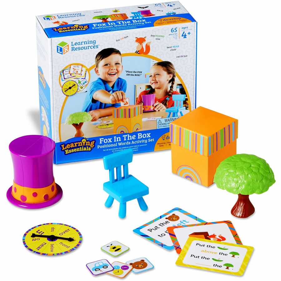Learning Resources Fox In The Box Word Activity Set - Theme/Subject: Learning - Skill Learning: Visual, Tactile Discrimination, Auditory, Fine Motor, Direction, Language Development - 3+ - 1 Each