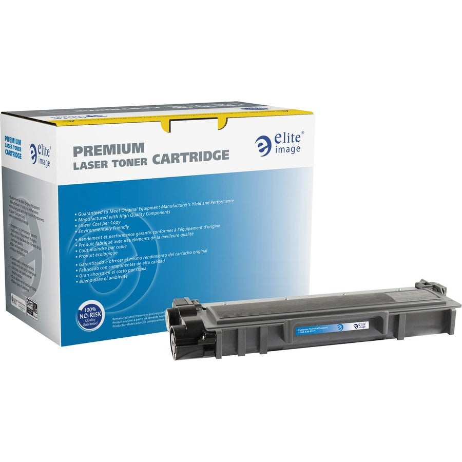 Elite Image Remanufactured High Yield Laser Toner Cartridge - Black - 1 Each - 2600 Pages