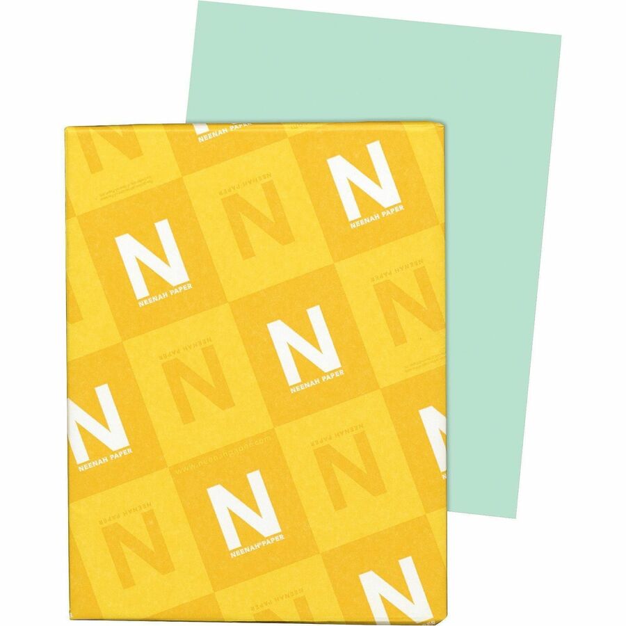 Exact Vellum Bristol Paper - 92 Brightness - Letter - 8 1/2" x 11" - 67 lb Basis Weight - Heavyweight, Quick Drying, Durable, Acid-free - Green - 1 Pack