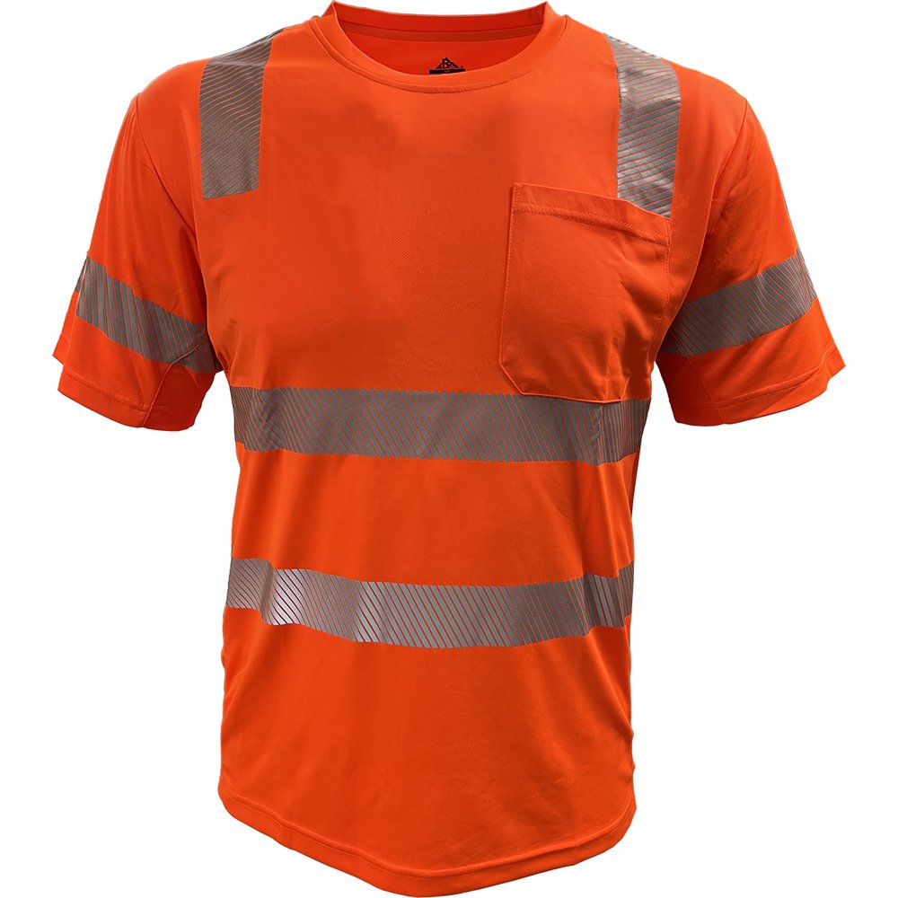 Reflective Apparel by PIP Class 3 Ecochill T-shirtwith Coolmax XT