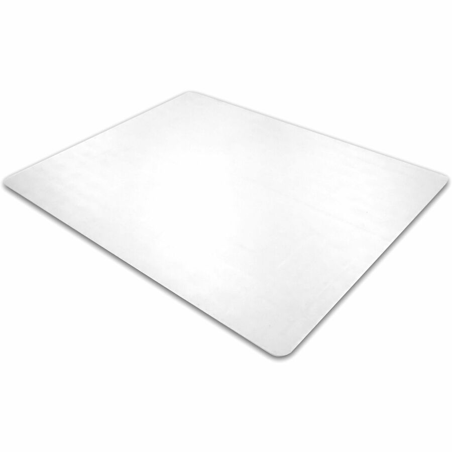 Floortex Evolutionmat Hard Floor Rectangular Chairmat - Hard Floor - 48" Length x 30" Width x 0.075" Depth x 0.080" Thickness - Rectangular - Clear - 1 Each