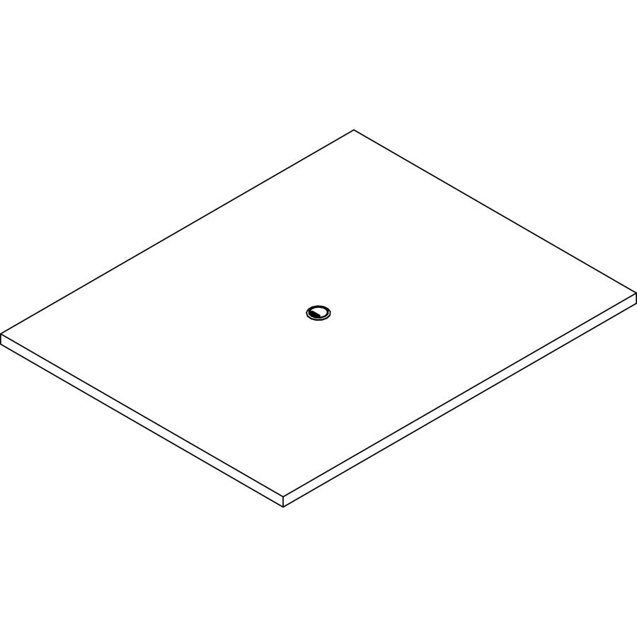 Lorell Prominence 2.0 Rectangular Conference Tabletop - Mahogany Rectangle, Laminated Top - 60" Table Top Width x 48" Table Top Depth x 1.50" Table Top Thickness - Conferencing, Office - Assembly Required - Particleboard Top Material - 1 Each
