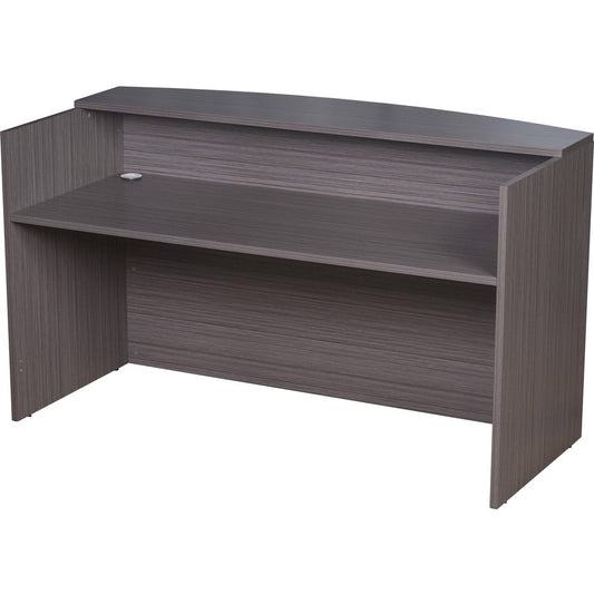 Boss Reception Desk - 42" Height x 71" Width x 30" Depth - 1 Each
