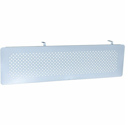 Boss Simple System 48 x 18 Modesty Panel - 16" Height x 48" Width x 0.2" Depth - Material: Metal - Finish: Silver - 1 Each