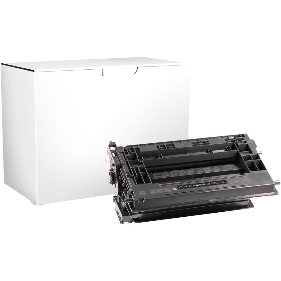 Elite Image Remanufactured Standard Yield Laser Toner Cartridge - Single Pack 37A (CF237A) - Black - 1 Each - 11000 Pages
