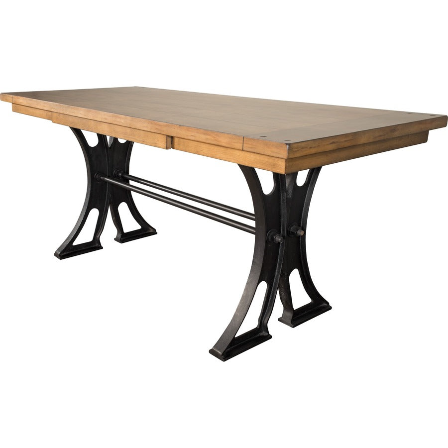 Martin Toulouse Writing Desk with Heavy Cast Legs - Finish: Tuscan Chestnut - 1 Each