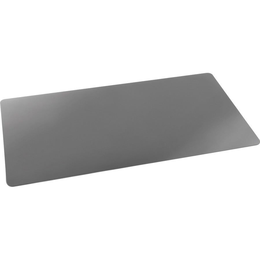 Artistic Rhinolin II Antimicrobial Writing Pad Desk Mat - 36" Width x 20" Length - Gray
