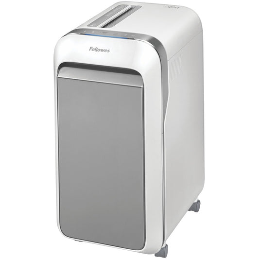 Fellowes Powershred LX220 100% Jam Proof Micro-cut Shredder - Micro Cut - 20 Per Pass - for shredding Paper, Credit Card, Paper Clip, Staples, Junk Mail - 0.156" x 0.500" Shred Size - P-4 - 7 ft/min - 9" Throat - 20 Minute Run Time - 8 gal Wastebin Cap...