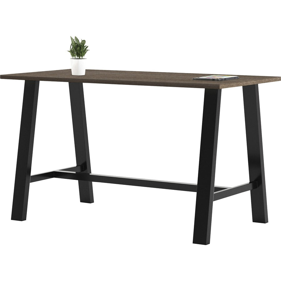KFI Midtown 36x72x41 Laminate Top Table - 41" Height x 36" Width x 72" Length - Finish: Teak - High Pressure Laminate (HPL) Table Top - 1 Each
