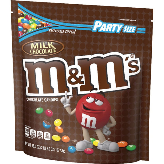 M&M's Milk Chocolate Candies - Milk Chocolate - 2.37 lb - 1 Bag