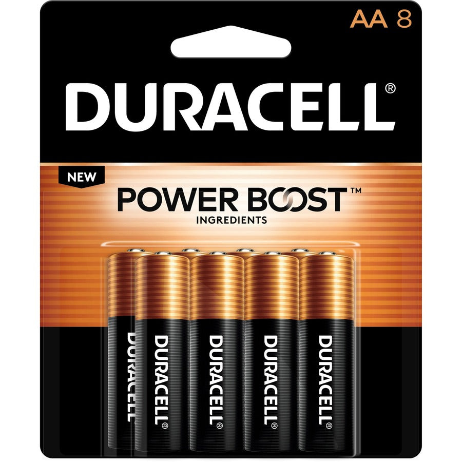 Duracell Coppertop Alkaline AA Battery 8-Packs - For Multipurpose - AA - 1.5 V DC - 8/Pack - 6 / Carton