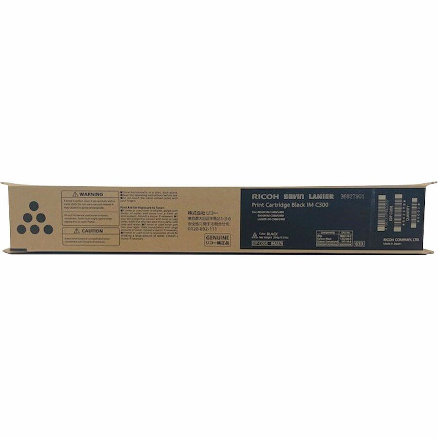 Ricoh Original Laser Toner Cartridge - Black - 1 Each - 17000 Pages