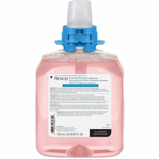 Provon FMX-12 Refill Foaming Handwash - Cranberry Scent - 1.32 quart - Kill Germs - Hand, Skin - Moisturizing - Pink - Rich Lather, Rich Lather, Bio-based - 1 Each