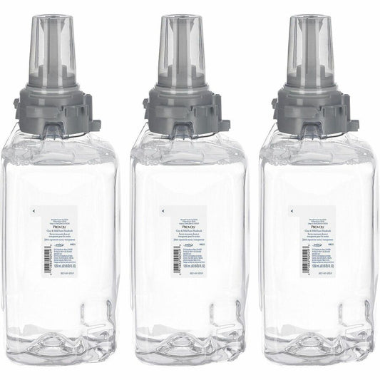 Provon ADX-12 Clear & Mild Foam Handwash - Fragrance-free Scent - 1.32 quart - Pump Bottle Dispenser - Kill Germs - Hand - Moisturizing - Clear - Rich Lather, Dye-free, Bio-based - 3 / Carton