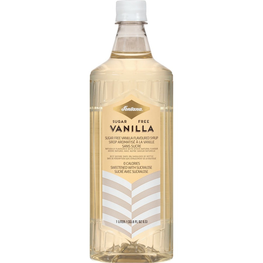 Starbucks Fontana Sugar Free Vanilla Syrup - Vanilla - 1.06 quart - 1 Each