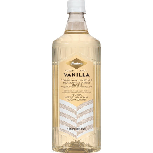 Starbucks Fontana Sugar Free Vanilla Syrup - Vanilla - 1.06 quart - 1 Each