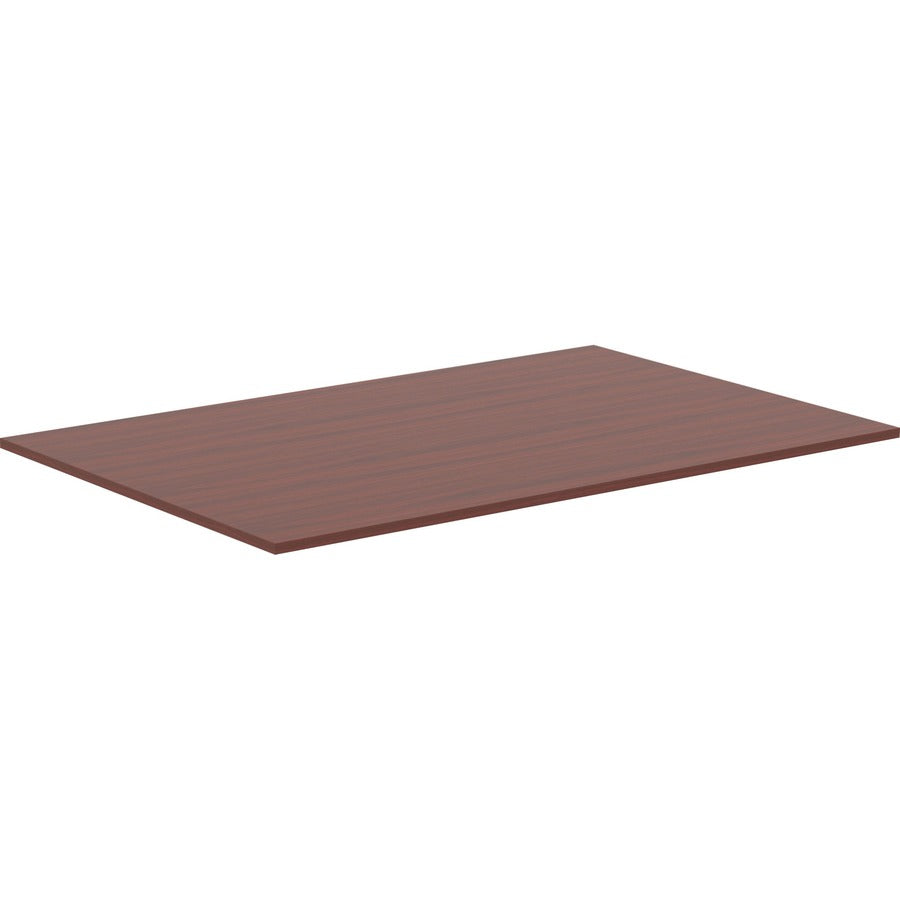 Lorell Revelance Conference Rectangular Tabletop - Rectangle - 1" Height x 71.6" Width x 47.3" Depth x 1" Thickness - Material: Laminate - Finish: Mahogany - 1 Each