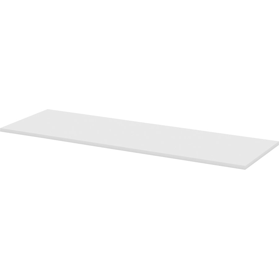 Lorell Training Tabletop - White Rectangle Top - 72" Table Top Length x 24" Table Top Width x 1" Table Top Thickness - Assembly Required - Particleboard, Melamine Top Material - 1 Each
